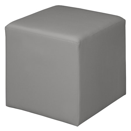 Regency Regency Jean Square Stool Ottoman- Grey N6263GY